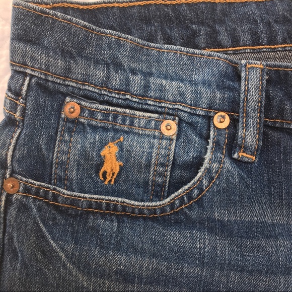 Ralph Lauren Sport Jean shorts - Picture 3 of 5